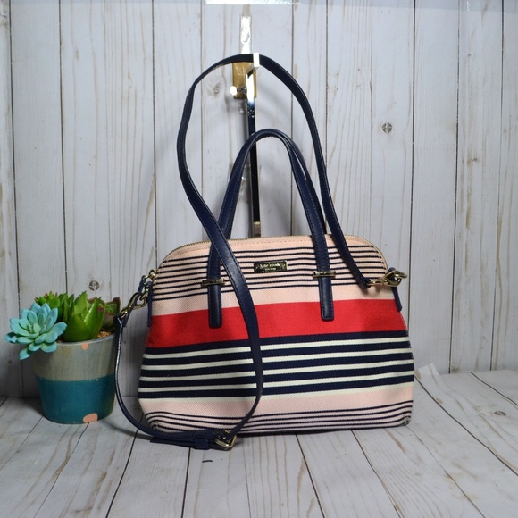 kate spade Handbags - Kate Spade  Cedar Street Stripe Maise Crossbody Ba